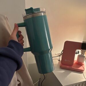 Teal Insulated Travel Mug